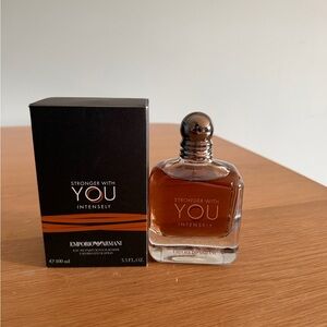 Emporio Armani Stronger With You Intensely Fragrance - Amber and Black